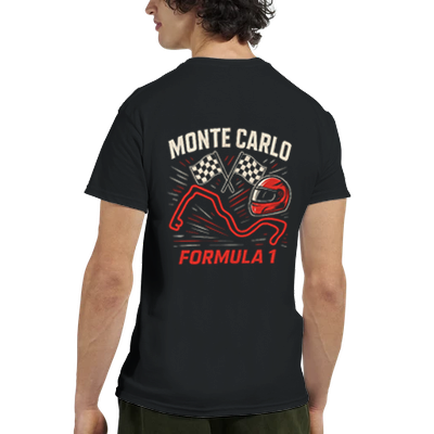 PODER E VELOCIDADE: T-shirt Monte Carlo F1 – Vista a Emoção!